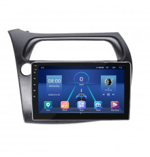 Штатная магнитола Lesko для Honda Civic Type R VIII 2006-2008 экран 9" 4/32Gb 4G Wi-Fi GPS Top