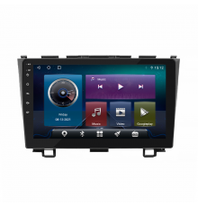 Штатная магнитола Lesko для Honda CR-V III 2006-2009 экран 9" 4/32Gb 4G Wi-Fi GPS Top