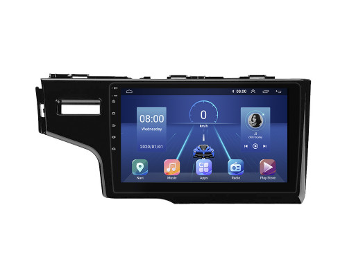 Штатная магнитола Lesko для Honda Fit III Рестайлинг 2017-2020 экран 9" 4/32Gb 4G Wi-Fi GPS Top