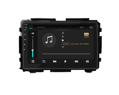 Штатная магнитола Lesko для Honda HR-V II 2013-2018 экран 9" 4/32Gb 4G Wi-Fi GPS Top
