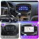 Штатная магнитола Lesko для Hyundai H-1 II Рестайлинг 2015-2018 экран 9" 4/32Gb 4G Wi-Fi GPS Top