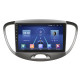 Штатная магнитола Lesko для Hyundai i10 I 2007-2013 экран 9" 4/32Gb 4G Wi-Fi GPS Top