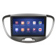 Штатная магнитола Lesko для Hyundai i10 I 2007-2013 экран 9" 4/32Gb 4G Wi-Fi GPS Top