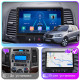Штатная магнитола Lesko для Hyundai Santa Fe II 2005-2010 экран 9" 4/32Gb 4G Wi-Fi GPS Top