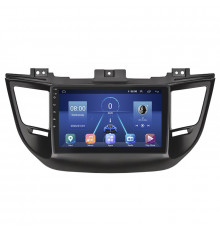 Штатная магнитола Lesko для Hyundai Tucson III 2015-2018 экран 9" 4/32Gb 4G Wi-Fi GPS Top