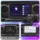 Штатная магнитола Lesko для Jeep Wrangler IV (JL) 2017-н.в. экран 9" 4/32Gb 4G Wi-Fi GPS Top