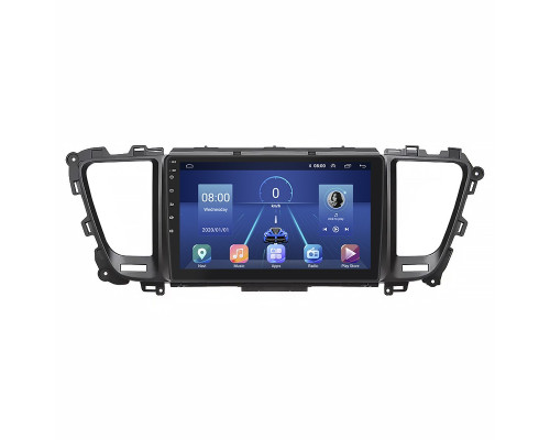 Штатная магнитола Lesko для Kia Carnival III 2014-2021 экран 9" 4/32Gb 4G Wi-Fi GPS Top