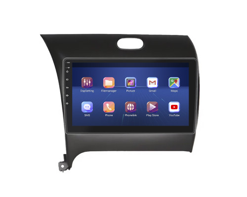 Штатная магнитола Lesko для Kia Cerato III 2013-2016 экран 9" 4/32Gb 4G Wi-Fi GPS Top