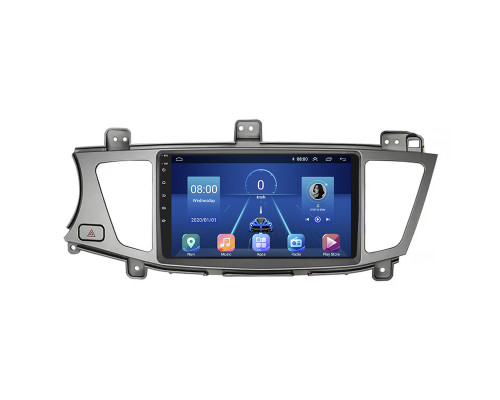 Штатная магнитола Lesko для Kia K7 VG (I) 2009-2012 экран 9" 4/32Gb 4G Wi-Fi GPS Top