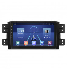Штатная магнитола Lesko для Kia Mohave I Рестайлинг 2016-2020 экран 9" 4/32Gb 4G Wi-Fi GPS Top