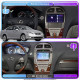 Штатная магнитола Lesko для Lexus ES V Рестайлинг 2009-2012 экран 9" 4/32Gb 4G Wi-Fi GPS Top