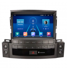 Штатная магнитола Lesko для Lexus LX III 2007-2012 экран 9" 4/32Gb 4G Wi-Fi GPS Top
