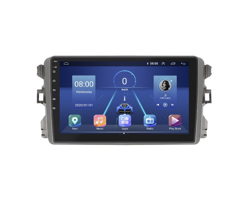 Штатная магнитола Lesko для BYD G3  2009-2014 экран 9" 2/32Gb Wi-Fi GPS Base