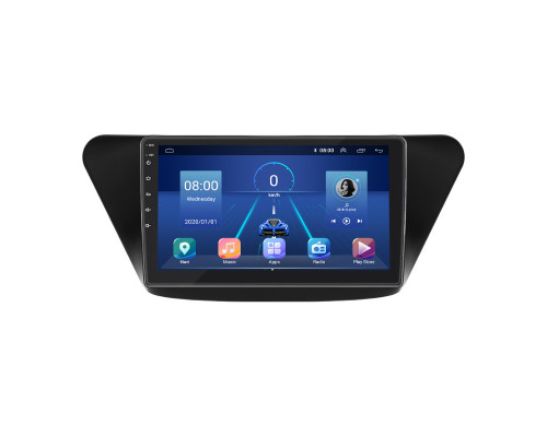 Штатная магнитола Lesko для Lifan X50  2015-н.в. экран 9" 4/32Gb 4G Wi-Fi GPS Top
