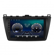 Штатная магнитола Lesko для Mazda 6 II (GH) Рестайлинг 2009-2013 экран 9" 4/32Gb 4G Wi-Fi GPS Top