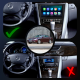 Штатная магнитола Lesko для Mercedes-Benz CLS I (C219) Рестайлинг 2008-2010 экран 9" 4/32Gb 4G Wi-Fi GPS Top