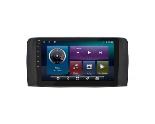 Штатная магнитола Lesko для Mercedes-Benz R-Класс I 2005-2007 экран 9" 4/32Gb 4G Wi-Fi GPS Top