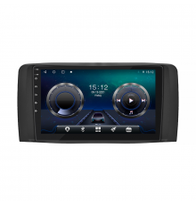 Штатная магнитола Lesko для Mercedes-Benz R-Класс I Рестайлинг 2007-2010 экран 9" 4/32Gb 4G Wi-Fi GPS Top