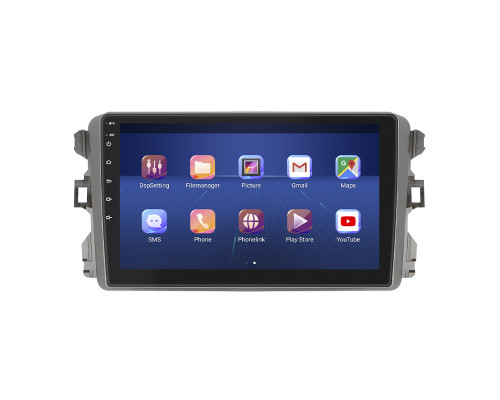 Штатная магнитола Lesko для BYD G3  2009-2014 экран 9" 6/128Gb 4G Wi-Fi GPS Top