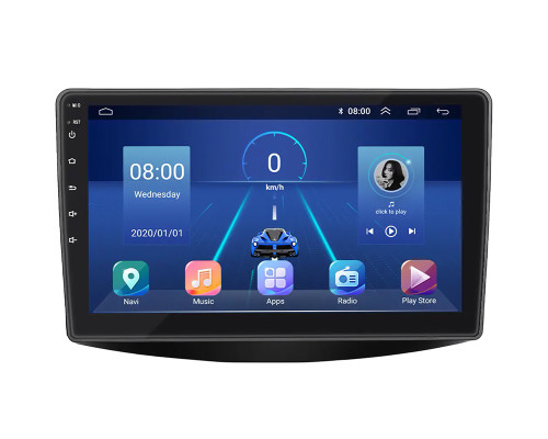 Штатная магнитола Lesko для Mitsubishi Grandis Auto A/C 2003-2011 экран 9" 6/128Gb 4G Wi-Fi GPS Top