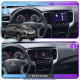 Штатная магнитола Lesko для Mitsubishi L200 V Рестайлинг 2018-н.в. экран 9" 4/32Gb 4G Wi-Fi GPS Top