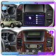 Штатная магнитола Lesko для Mitsubishi Pajero III Рестайлинг 2002-2006 экран 9" 4/32Gb 4G Wi-Fi GPS Top