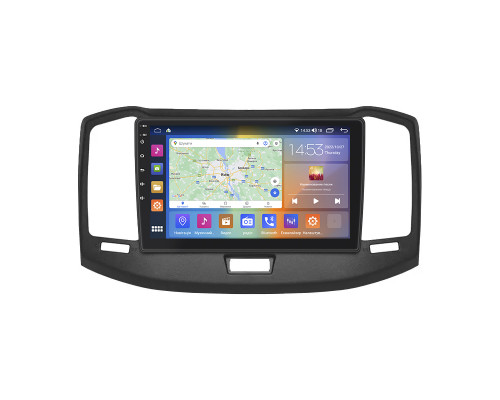 Штатная магнитола Lesko для Chery Bonus (A13)  2011-2014 экран 10" 4/64Gb CarPlay 4G Wi-Fi GPS Prime