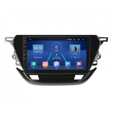 Штатная магнитола Lesko для Opel Corsa F 2019-н.в. экран 9" 4/32Gb 4G Wi-Fi GPS Top