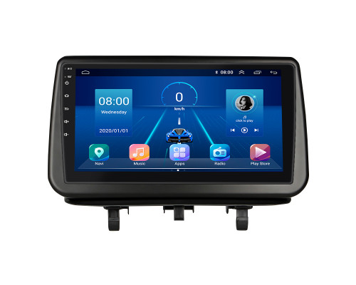 Штатная магнитола Lesko для Opel Meriva B 2010-2014 экран 9" 4/32Gb 4G Wi-Fi GPS Top