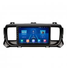 Штатная магнитола Lesko для Opel Zafira Life I 2019-н.в. экран 9" 4/32Gb 4G Wi-Fi GPS Top
