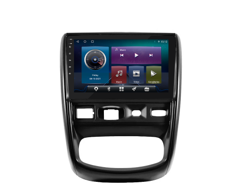 Штатная магнитола Lesko для Renault Duster I 2010-2015 экран 9" 4/32Gb 4G Wi-Fi GPS Top