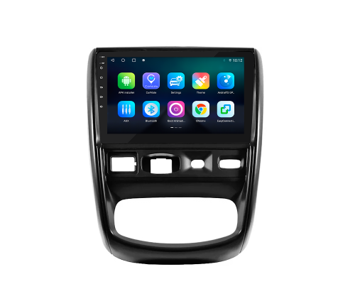 Штатная магнитола Lesko для Renault Duster I 2010-2015 экран 9" 4/32Gb 4G Wi-Fi GPS Top