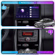 Штатная магнитола Lesko для Renault Symbol ll 2008-2012 экран 9" 4/32Gb 4G Wi-Fi GPS Top