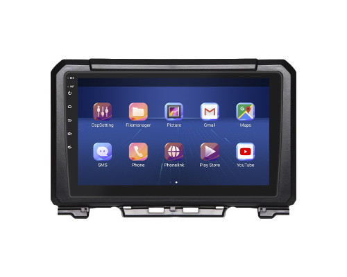Штатная магнитола Lesko для Suzuki Jimny IV 2018-н.в. экран 9" 4/32Gb 4G Wi-Fi GPS Top