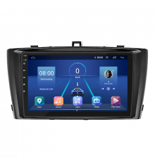 Штатная магнитола Lesko для Toyota Avensis III 2008-2011 экран 9" 4/32Gb 4G Wi-Fi GPS Top