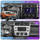 Штатная магнитола Lesko для Toyota FJ Cruiser  2006-н.в. экран 9" 4/32Gb 4G Wi-Fi GPS Top