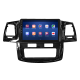 Штатная магнитола Lesko для Toyota Hilux VII Рестайлинг 2011-2015 экран 9" 4/32Gb 4G Wi-Fi GPS Top