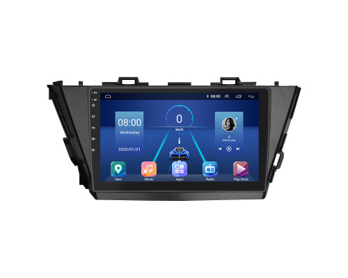 Штатная магнитола Lesko для Toyota Prius v (+) I Рестайлинг (ZVW40/41) 2014-2021 экран 9" 4/32Gb 4G Wi-Fi GPS Top
