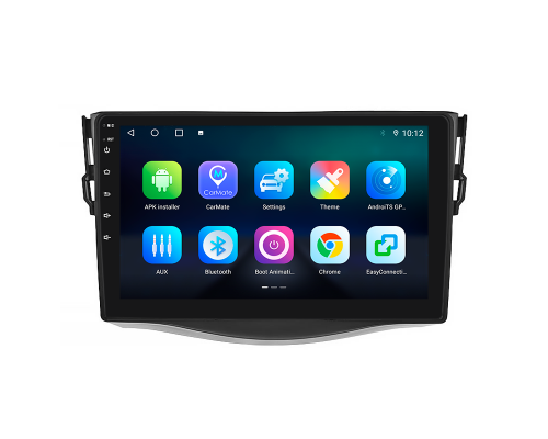 Штатная магнитола Lesko для Toyota RAV4 III (XA30) Рестайлинг 2010-2016 экран 9" 4/32Gb 4G Wi-Fi GPS Top