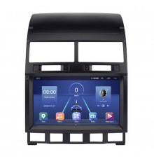 Штатная магнитола Lesko для Volkswagen Touareg I Рестайлинг 2006-2010 экран 9" 4/32Gb 4G Wi-Fi GPS Top