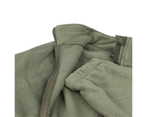 Тактическая кофта A162 теплая флисовая Green L