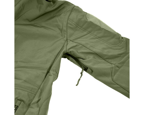 Тактическая куртка Soft Shell A001 Green S