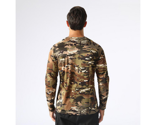 Тактический лонгслив с длинным рукавом A659 Camouflage CP L