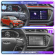 Штатная магнитола Lesko для Chery Tiggo 2 I 2016-2020 экран 9" 4/64Gb CarPlay 4G Wi-Fi GPS Prime