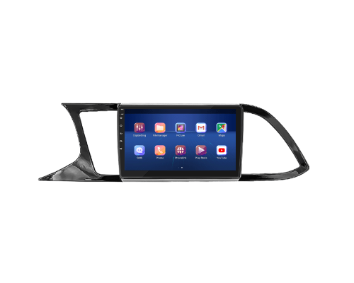 Штатная магнитола Lesko для SEAT Leon III 2012-2016 экран 9" 4/32Gb 4G Wi-Fi GPS Top