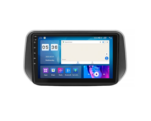 Штатная магнитола Lesko для Hyundai Santa Fe IV Рестайлинг 2020-н.в экран 10" 2/32Gb CarPlay 4G Wi-Fi GPS Prime