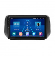 Штатная магнитола Lesko для Hyundai Santa Fe IV Рестайлинг 2020-н.в экран 10" 6/128Gb 4G Wi-Fi GPS Top