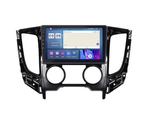 Штатная магнитола Lesko для Mitsubishi Pajero Sport III ver.1 2015-2019 экран 9" 2/32Gb CarPlay 4G Wi-Fi GPS Prime