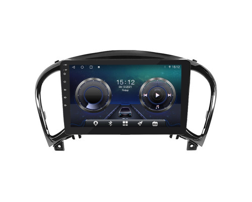 Штатная магнитола Lesko для Nissan Juke I Рестайлинг 2014-2019 экран 9" 4/32Gb 4G Wi-Fi GPS Top