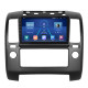 Штатная магнитола Lesko для Nissan Navara (Frontier) III (D40) 2004-2010 экран 9" 4/32Gb 4G Wi-Fi GPS Top